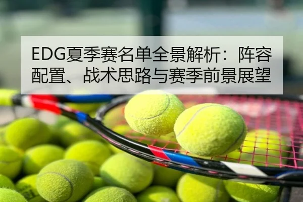 EDG夏季赛名单全景解析：阵容配置、战术思路与赛季前景展望